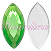 Acrylic (Lucite) Navettes Rhinestones 15mm x 7mm
